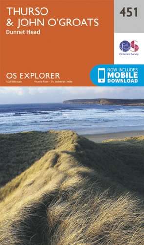 Thurso and John O'Groats de Ordnance Survey