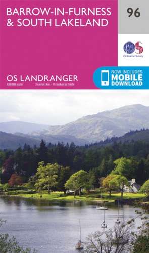 Barrow-In-Furness & South Lakeland de Ordnance Survey