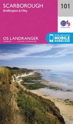 Scarborough, Bridlington & Filey de Ordnance Survey