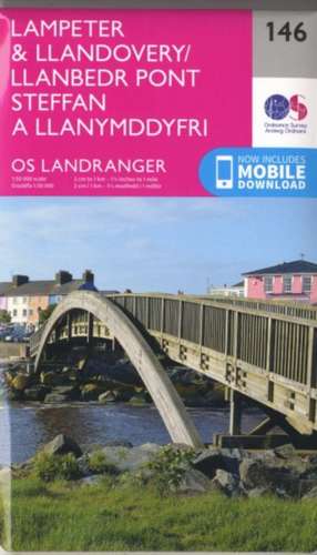 Lampeter & Llandovery de Ordnance Survey