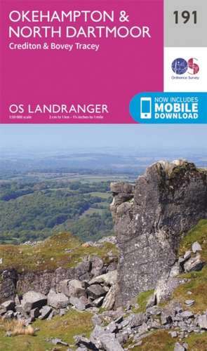 Okehampton & North Dartmoor de Ordnance Survey