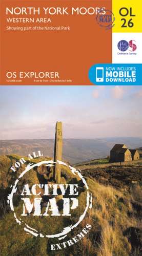 North York Moors - Western Area de Ordnance Survey