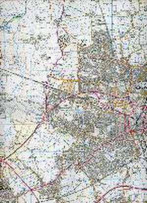 Crewe and Nantwich, Whitchurch and Tattenhall de Ordnance Survey