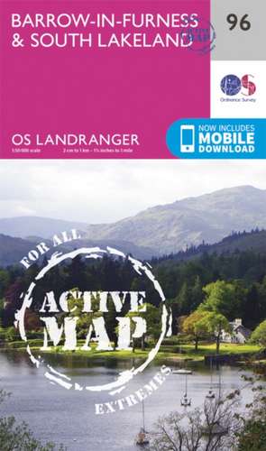 Barrow-In-Furness & South Lakeland de Ordnance Survey