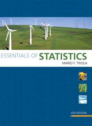 Essentials of Statistics: United States Edition de Mario F. Triola