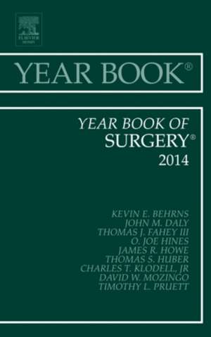 Year Book of Surgery 2014 de Kevin E. Behrns