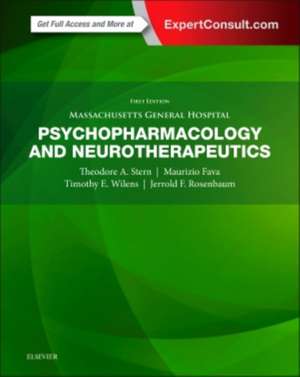 Massachusetts General Hospital Psychopharmacology and Neurotherapeutics de Theodore A. Stern