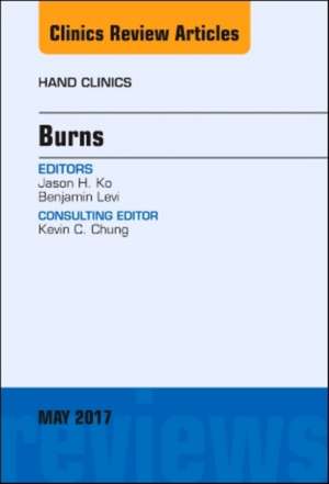 Burns, An Issue of Hand Clinics de Jason H. Ko