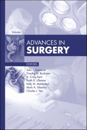 Advances in Surgery, 2017 de John L. Cameron