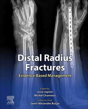 Distal Radius Fractures: Evidence-Based Management de Geert Alexander Buijze