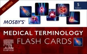 Mosby's® Medical Terminology Flash Cards de Mosby