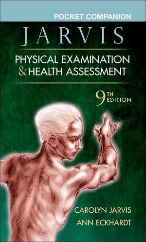 Pocket Companion for Physical Examination & Health Assessment de Carolyn Jarvis