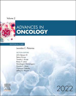 Advances in Oncology, 2022 de Leonidas C. Platanias