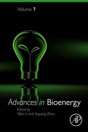 Advances in Bioenergy de Yebo Li