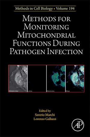 Methods for Monitoring Mitochondrial Functions During Pathogen Infection de Saverio Marchi