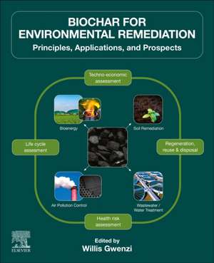 Biochar for Environmental Remediation: Principles, Applications, and Prospects de Willis Gwenzi