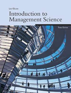 Introduction to Management Science, 3e de Sang M. Professor Lee