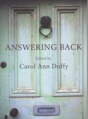 Answering Back de Carol Ann Duffy