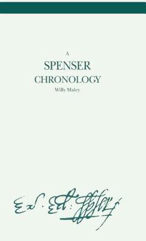 A Spenser Chronology de W. Maley