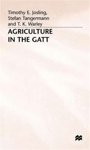 Agriculture in the GATT de T. Josling