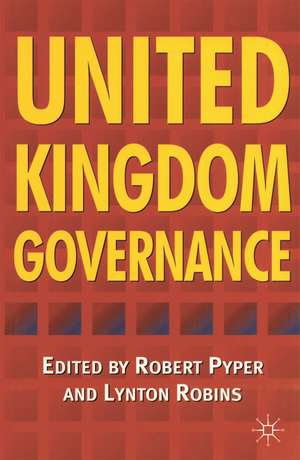 United Kingdom Governance de Robert Pyper