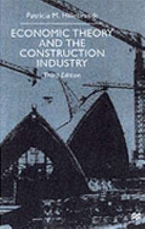 Economic Theory and the Construction Industry de P. Hillebrandt