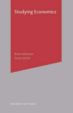 Studying Economics de Brian Atkinson