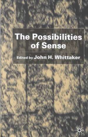 The Possibilities of Sense: Essays in Honour of D.Z. Phillips de J. Whittaker