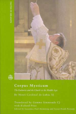 Corpus Mysticum de Henri De Lubac