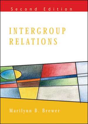 Intergroup Relations de Marilynn Brewer