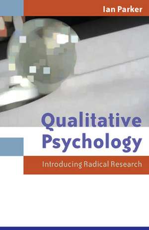 Qualitative Psychology de Ian Parker