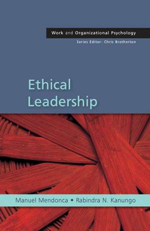 Ethical Leadership de Manuel Mendonca