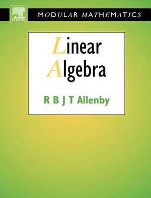 Linear Algebra de Reg Allenby