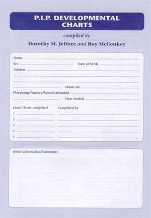 PIP Developmental Charts de Dorothy M. Jeffree