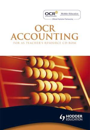 OCR Accounting for AS de Dave Sutton