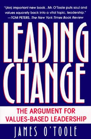 Leading Change de James O'Toole