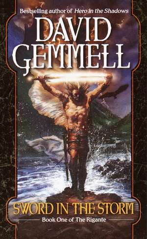 The Sword in the Storm de David Gemmell