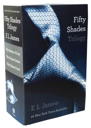 Fifty Shades Trilogy: Fifty Shades of Grey, Fifty Shades Darker, Fifty Shades Freed 3-volume Boxed Set de E. L. James