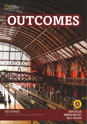 Outcomes - Second Edition A0/A1.1: Beginner - Student's Book and Workbook (Combo Split Edition A) + Audio-CD + DVD-ROM de Hugh Dellar