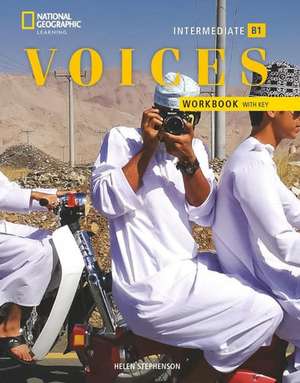 Voices Intermediate: Workbook with Answer Key de Helen Stephenson (Teacher of English as a foreign language)