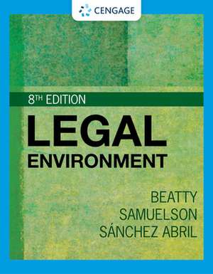 Legal Environment de Jeffrey Beatty