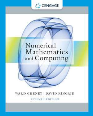 Numerical Mathematics and Computing de David Kincaid