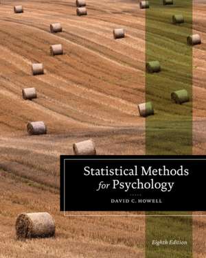 Statistical Methods for Psychology de David Howell