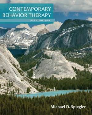 Contemporary Behavior Therapy de Michael D. Spiegler