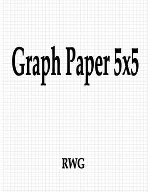 Graph Paper 5x5 de Rwg