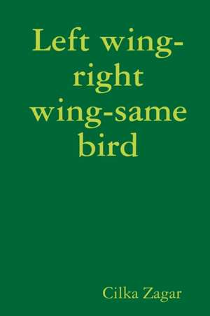 Left wing-right wing-same bird de Cilka Zagar