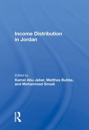 Income Distribution In Jordan de Kamel Abu Jaber