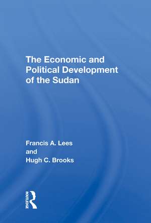 Economic-pol Dev Sudan de Francis A. Lees