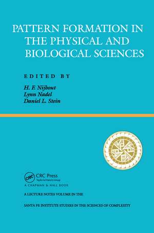 Pattern Formation In The Physical And Biological Sciences de H. Frederick Nijhout
