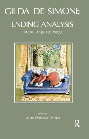 Ending Analysis: Theory and Technique de Gilda De Simone